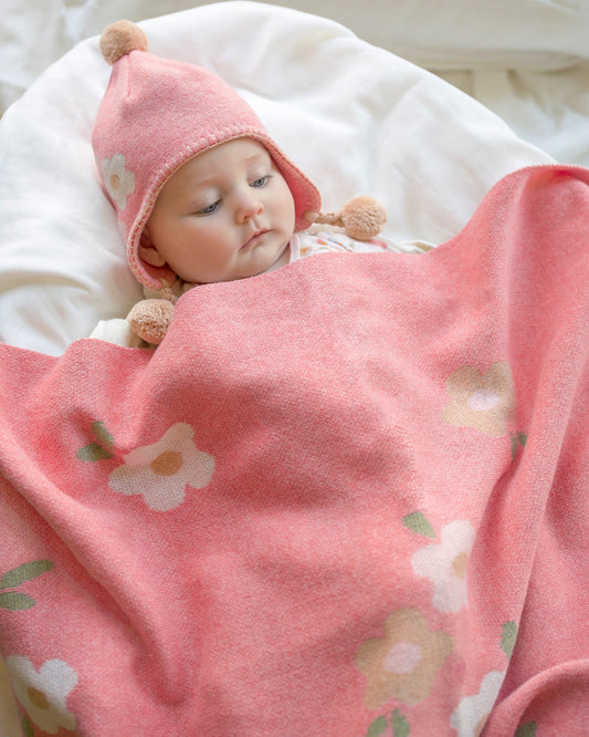 Toshi-Organic Blanket Mystical Rosie Posie