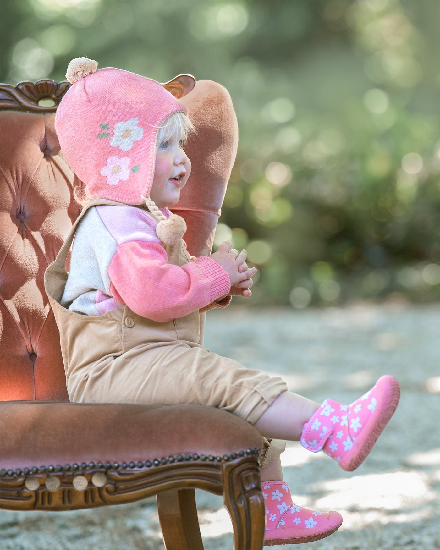 Toshi-Organic Earmuff Mystical Rosie Posie