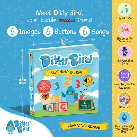 Ditty Bird-Learning Songs | USB-C Rechargeable