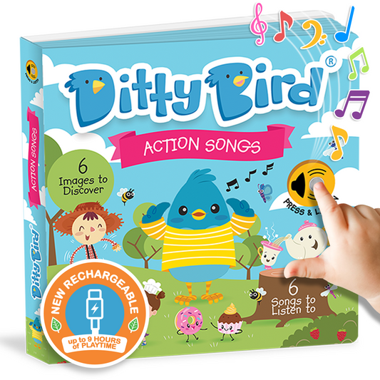 Ditty Bird-Action Songs | USB-C Rechargeable