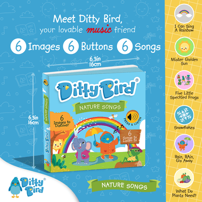 Ditty Bird-Nature Songs | USB-C Rechargeable