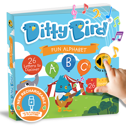 Ditty Bird-ABC Fun Alphabet | USB-C rechargeable