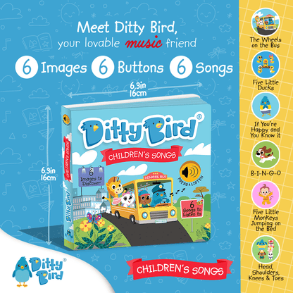 Ditty Bird-Children's Songs | USB-C Rechargeable