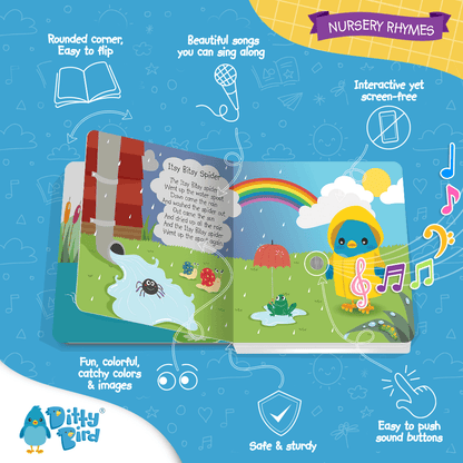 Ditty Bird-Nursery Rhymes | USB-C Rechargeable