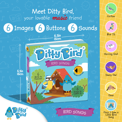 Ditty Bird-Bird Songs | USB-C Rechargeable