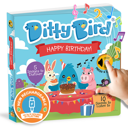 Ditty Bird-Happy Birthday | USB-C Rechargeable
