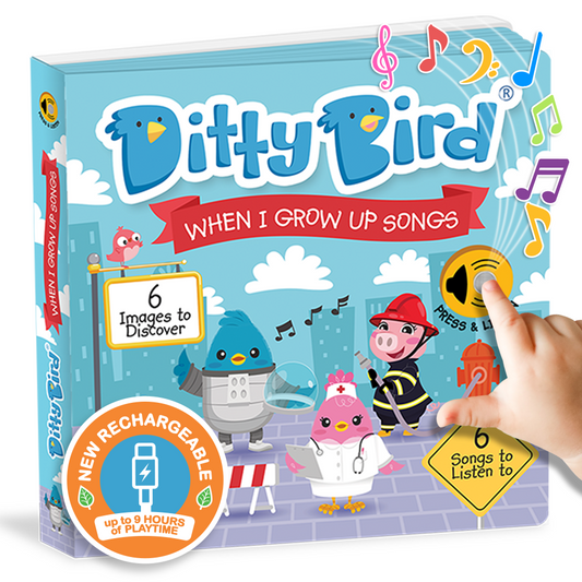 Ditty Bird-When I Grow Up Songs | USB-C Rechargeable