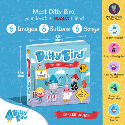 Ditty Bird-When I Grow Up Songs | USB-C Rechargeable