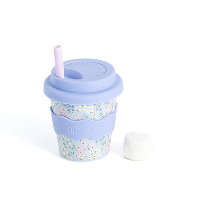 Chino Club-Blue Floral Cup 4oz