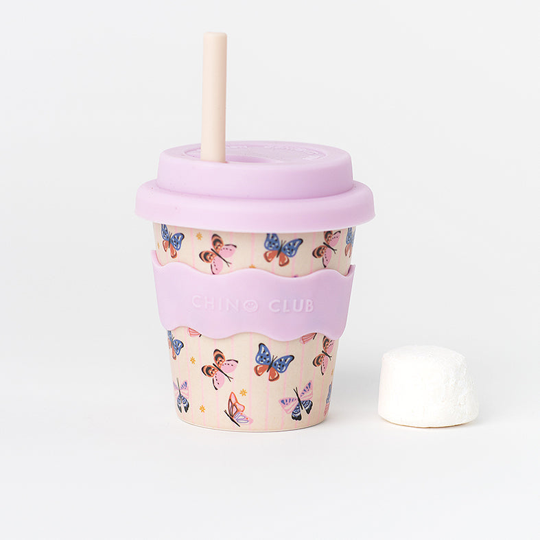 Chino Club-Butterfly Babychino Cup 4oz