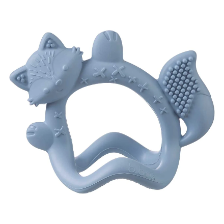 b.box-wrist teether - lullaby blue