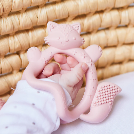b.box-wrist teether - blush