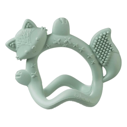 b.box-wrist teether - sage
