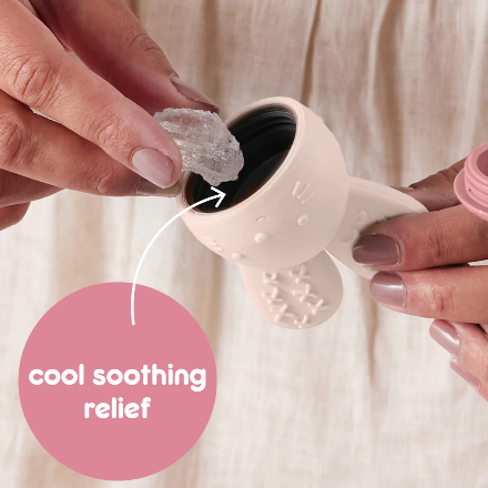 b.box-chill + fill teether - blush