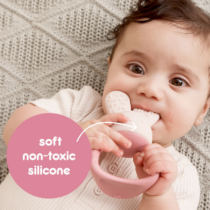b.box-chill + fill teether - blush