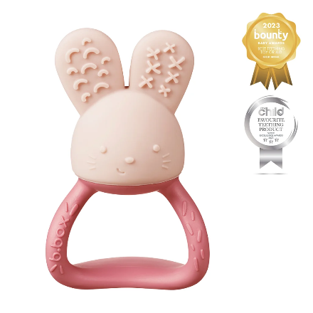 b.box-chill + fill teether - blush