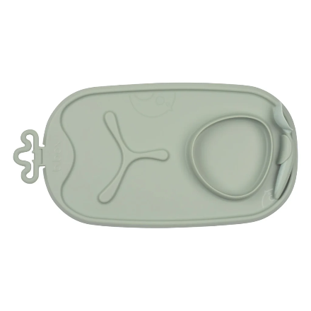 b.box-roll + go mealtime mat - sage