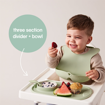 b.box-roll + go mealtime mat - sage