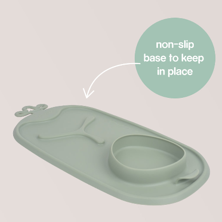 b.box-roll + go mealtime mat - sage