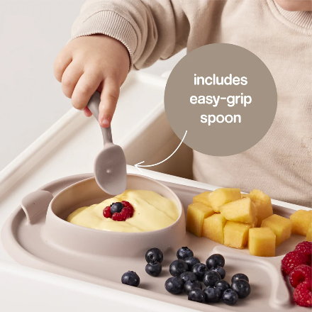 b.box-roll + go mealtime mat - latte