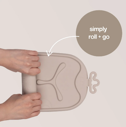 b.box-roll + go mealtime mat - latte