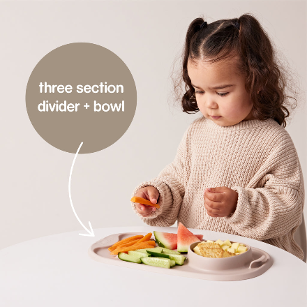 b.box-roll + go mealtime mat - latte