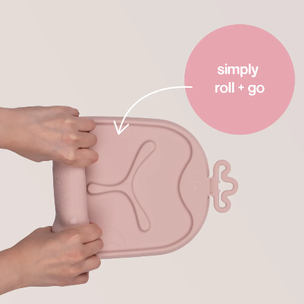 b.box-roll + go mealtime mat - blush