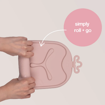 b.box-roll + go mealtime mat - blush