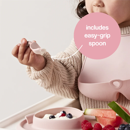 b.box-roll + go mealtime mat - blush