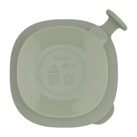 b.box-silicone bowl + lid - sage