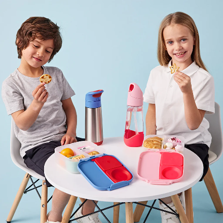 b.box-mini lunchbox - flamingo fizz