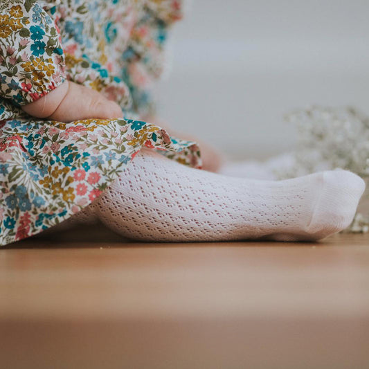 Minihaha-CLOUD POINTELLE TIGHTS