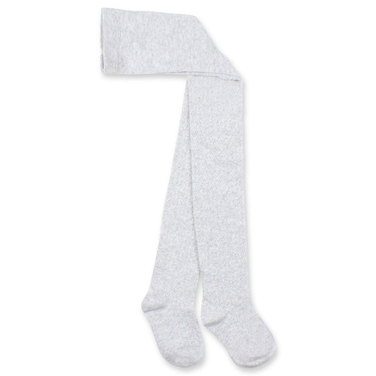 Minihaha-GREY MARL POINTELLE TIGHTS
