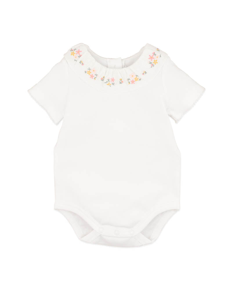 Bebe by Minihaha-WILLA ORGANIC EMB. COLLAR BODYSUIT