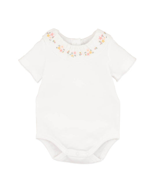Bebe by Minihaha-WILLA ORGANIC EMB. COLLAR BODYSUIT