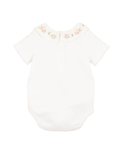 Bebe by Minihaha-WILLA ORGANIC EMB. COLLAR BODYSUIT