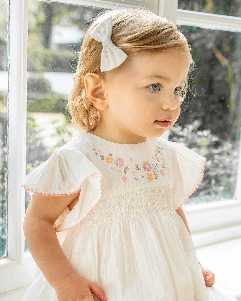 Bebe by Minihaha-WILLA EMBROIDERY DRESS