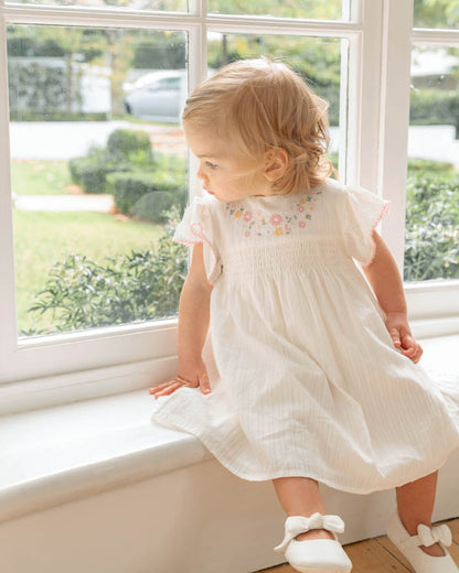 Bebe by Minihaha-WILLA EMBROIDERY DRESS