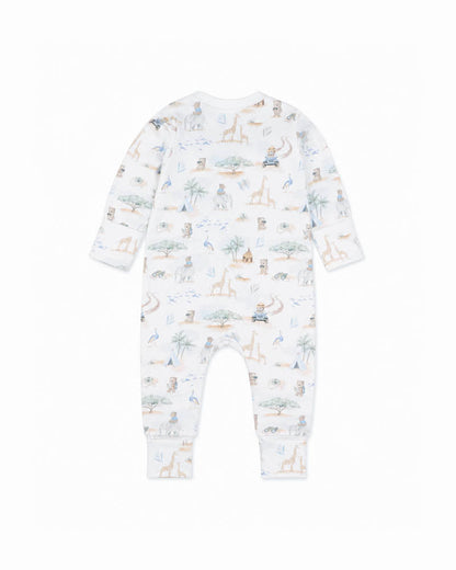 Bebe by Minihaha-BRADY ORGANIC LS ZIPSUIT