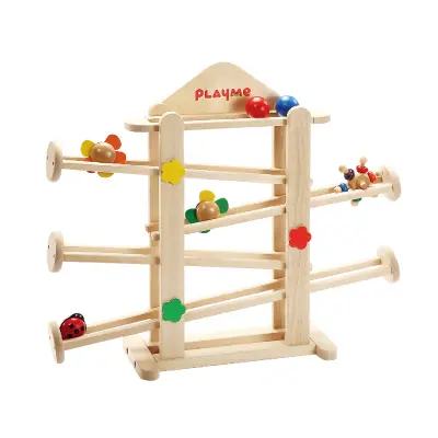 Playme-Flower Garden Spinner Run Baby Toddler Toy