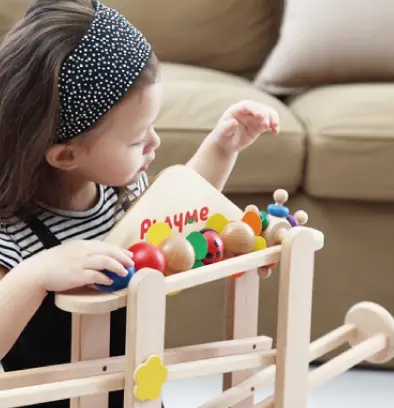 Playme-Flower Garden Spinner Run Baby Toddler Toy