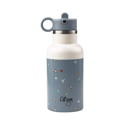 Citron-Little Big Water Bottle - QR-Enabled Lost-Proof 350ml - Spaceship