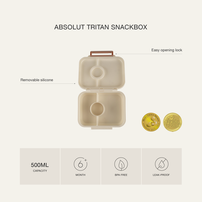 Citron-Tritan Snackbox Green