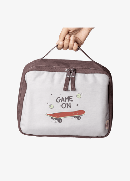 Citron-Insulated Square Lunch bag - Cool Kid