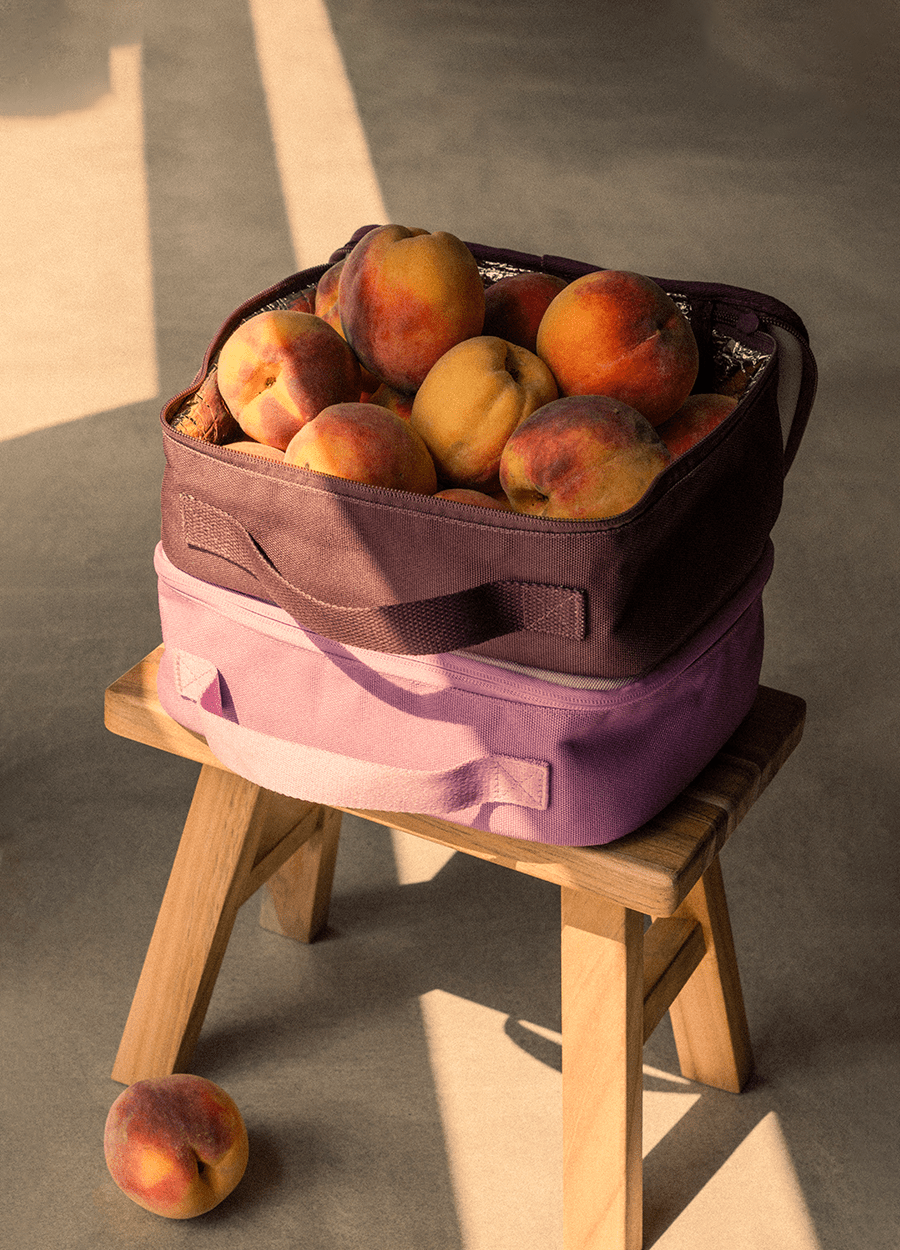 Citron-Insulated Square Lunch bag - Cool Kid