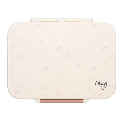 Citron-Incredible Tritan Lunch box with 4 compartments - Unicorn