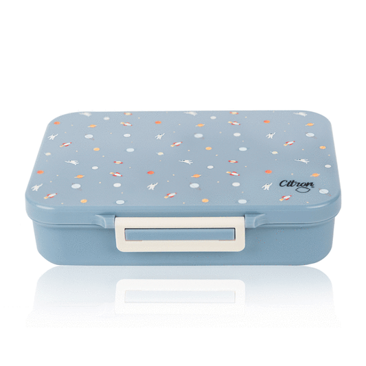 Citron-Incredible Tritan Lunch box with 4 compartments - Spaceship