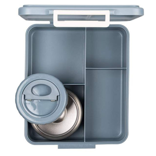 Citron-Grand Lunch box - 4 compartments with Hot Food Jar - Spaceship