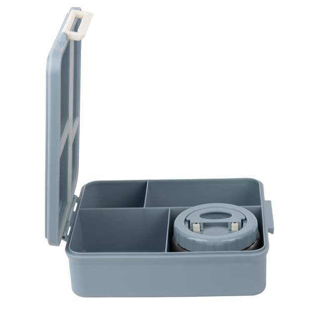 Citron-Grand Lunch box - 4 compartments with Hot Food Jar - Spaceship