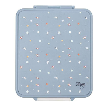 Citron-Grand Lunch box - 4 compartments with Hot Food Jar - Spaceship